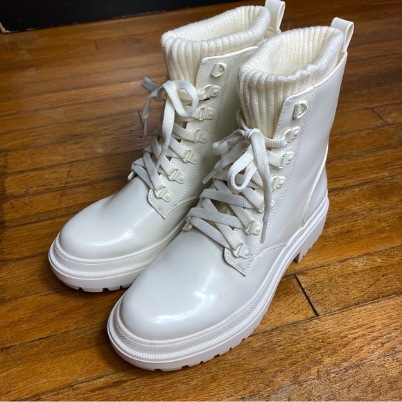 J.Lo Briana Combat Boots SZ 7.5 - Picture 2 of 15